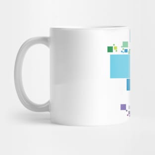 Multicolor Tiles in Motion Mug